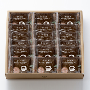 小布施浪漫マロンフィナンシェ ココア 18枚入