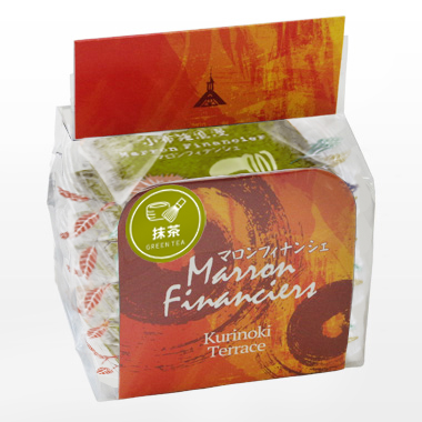 【お手軽セレクション】マロンフィナンシェ 抹茶 5枚入