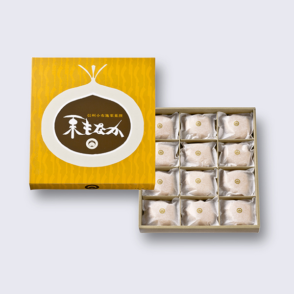 純栗もなか 12個入（化粧箱入り）