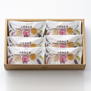 小布施浪漫マロンクリームのダコワーズ 6個入