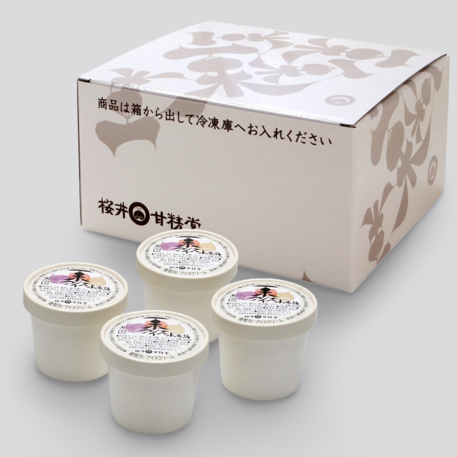 栗アイス小布施4個入｜栗アイス｜桜井甘精堂 オンラインショッピング