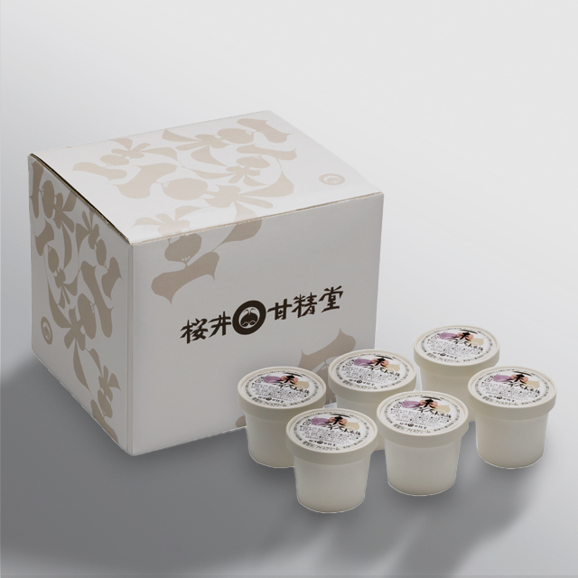 栗アイス小布施6個入｜栗アイス｜桜井甘精堂 オンラインショッピング