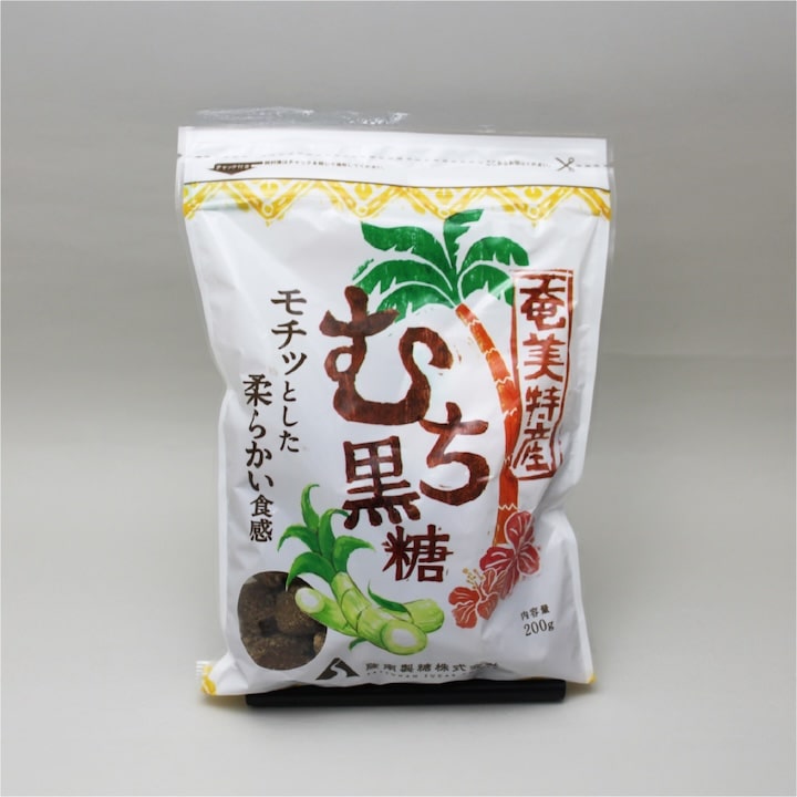 奄美特産 むち黒糖 200g
