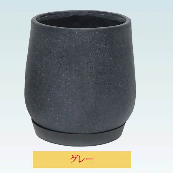 チューリップ　グレー