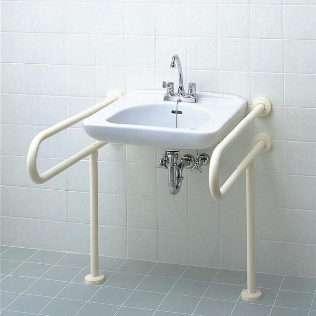 TOTO/パブリック用手すり（樹脂被覆タイプ）/T112CP3#SC1/パステルアイボリー