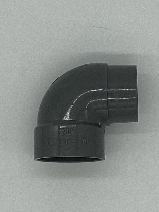 VU継手/90°片受エルボ（パイプ受＋パイプ内径にさす）/IKL
