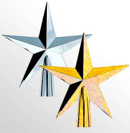 メッキトップスター　5インチ