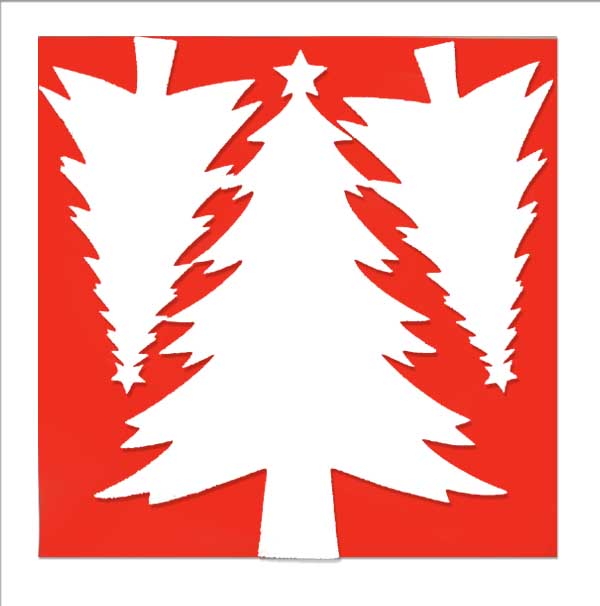 ツリー3本　ウレタン