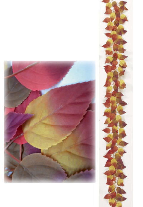 オータムバーチリーフガーランド