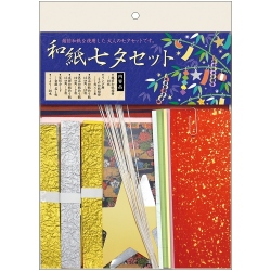 七夕飾り 和紙七夕セット00