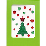 ジェルジェムグリーティングカード　リトルツリー