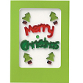 ジェルジェムグリーティングカード　メリークリスマス