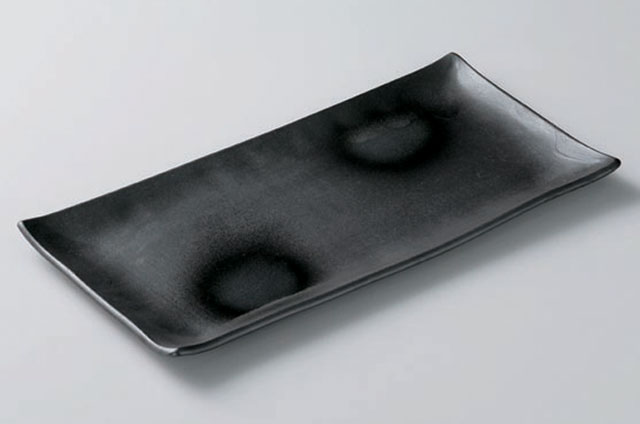 炭化５２ｘ２８長角皿