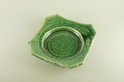 織部角皿