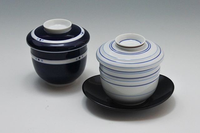 有田焼】重山窯 標準サイズ 茶碗むし 直径8．8cm×高さ8．8cm