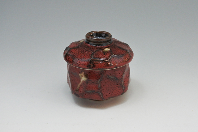 美濃焼】紅天目茶碗むし 直径8．6cm×高さ8．4cm 約