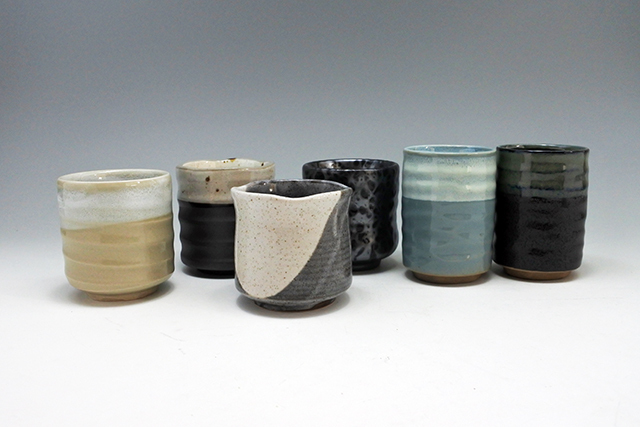 美濃焼】寿司湯呑 大きい湯飲み 容量約250cc～300cc