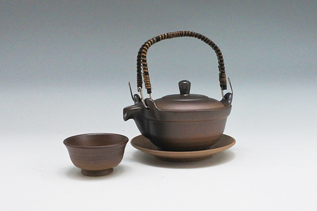 焼締鍋型土瓶蒸し（約140cc）
