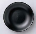 黒マット２４ｃｍ深皿