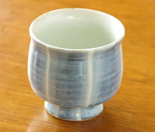 砥部焼・山中窯 はくせんの湯呑