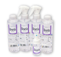 リセッティア4本組（210ml×4本、携帯ミニスプレー30ml×１）・スプレイヤー2本