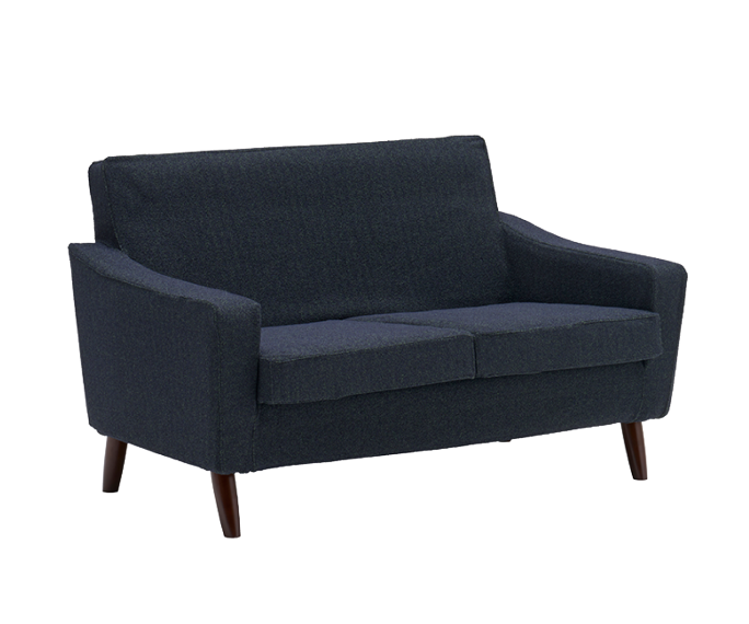 ロビーチェア　2シーター用カバー　ミックスネイビー