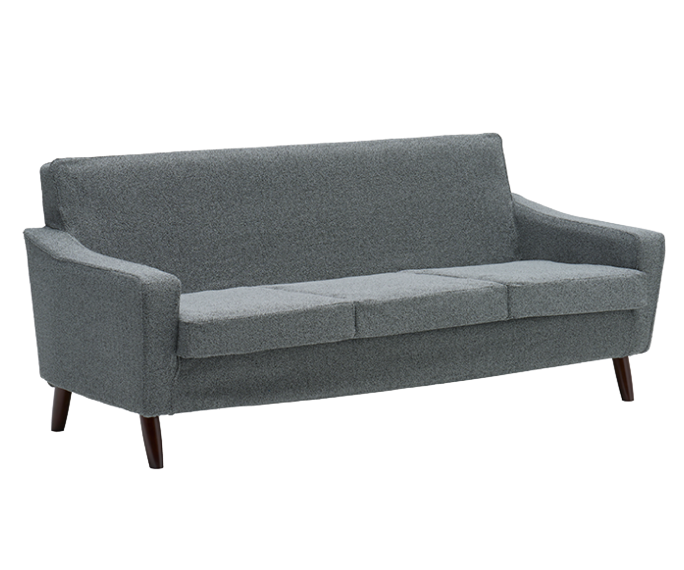 ロビーチェア　3シーター用カバー　ミックスグレー