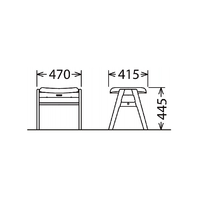 【カリモク60】スタッキングスツール C36116 スタンダードブラック スタッキングスツール スタンダードブラック 通販 | 【公式