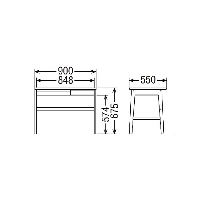 カリモク60 デスク S36300【送料込み】 カリモク60+ デスク［S36300MW］ - カリモク60正規取扱店vanilla