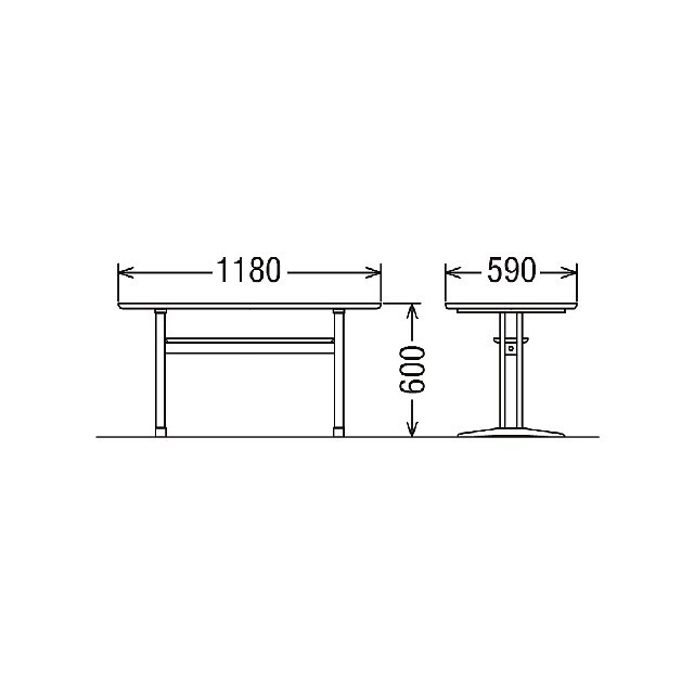 カフェテーブル1200｜オンラインストア｜カリモク60オフィシャルショップ