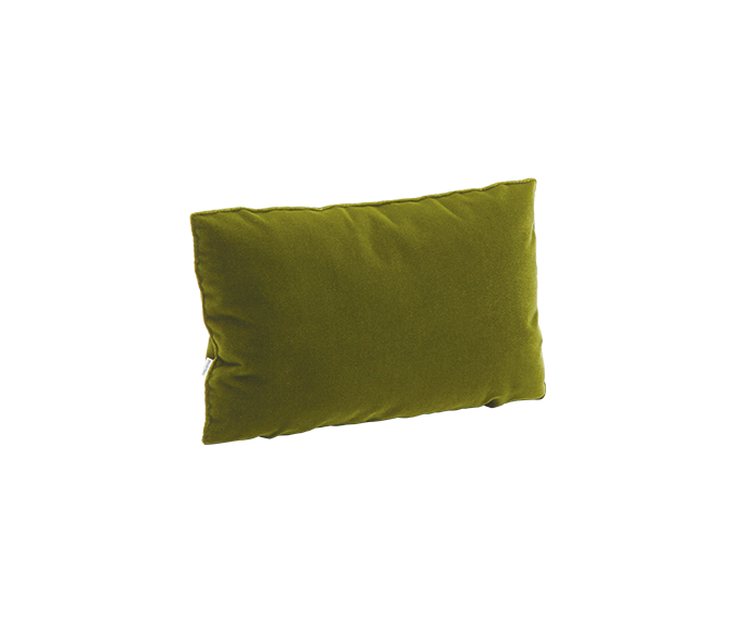 ハーフクッション　モケットグリーン