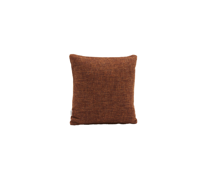 クッションカバー　ブルーノブラウン