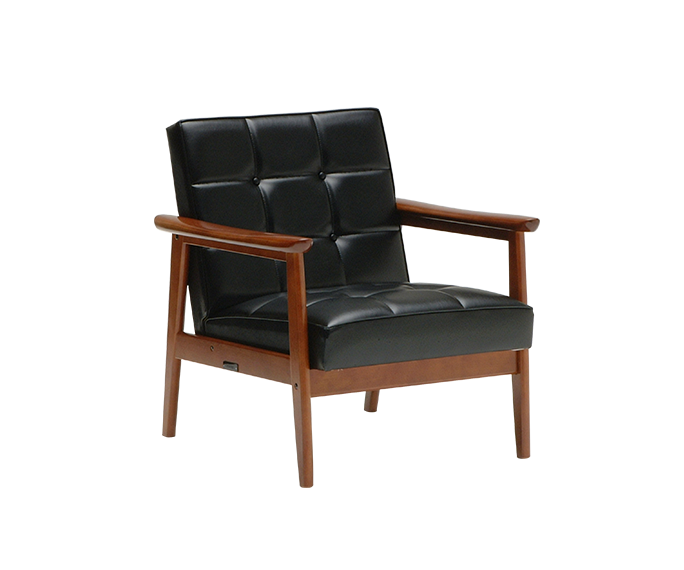 Ｋチェア　１シーター　スタンダードブラック