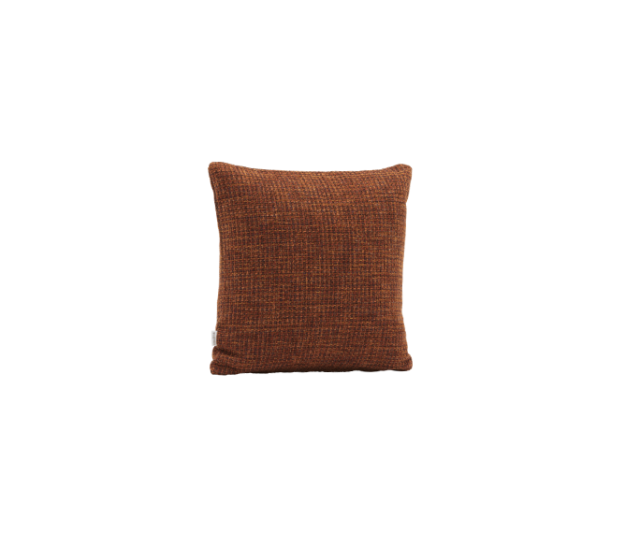 クッションカバー　ブルーノブラウン