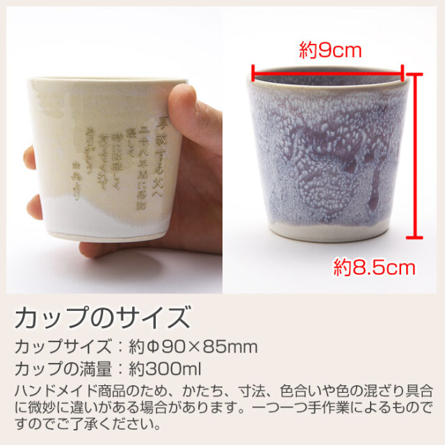 カップのサイズ