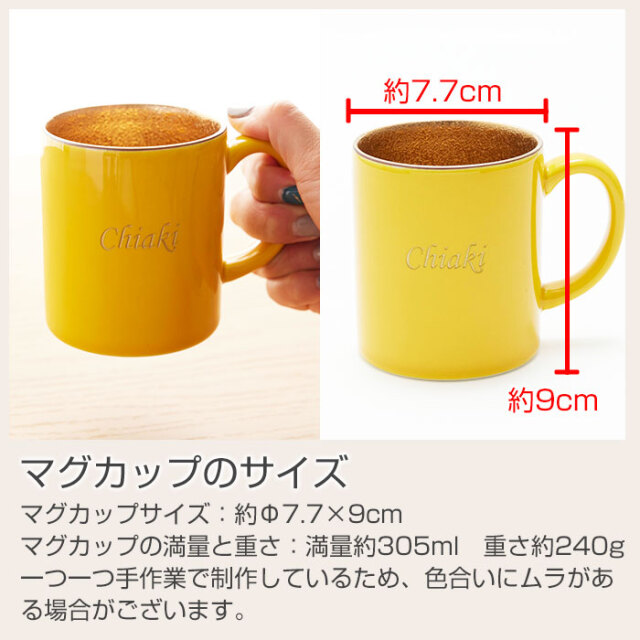 マグカップのサイズ