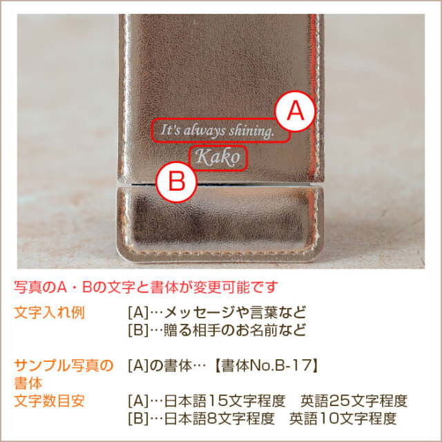 文字入れ内容