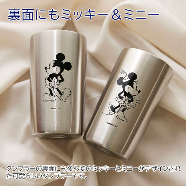裏面にもミッキー＆ミニー