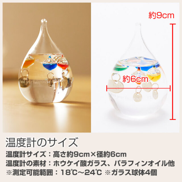 温度計のサイズ