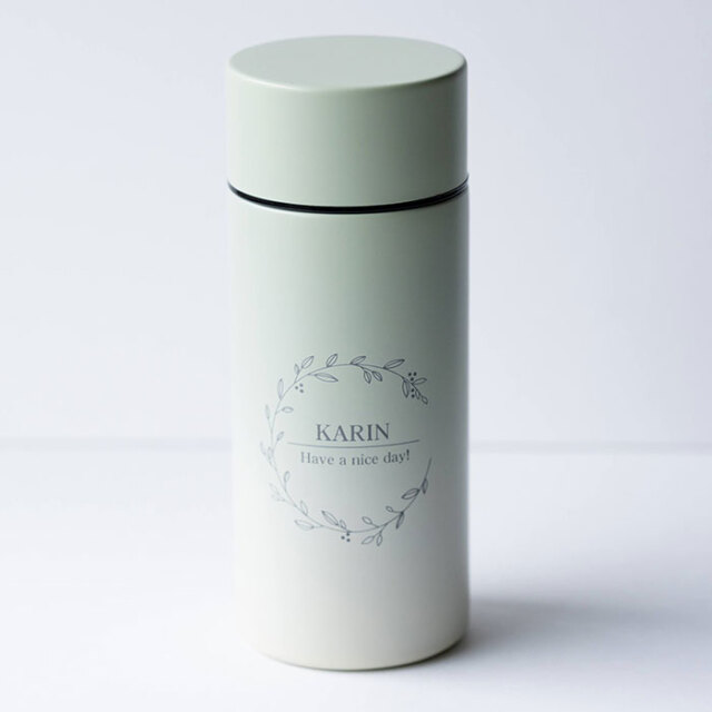 名入れマイボトル  300ml グラデーションサーモタンクボトル Laser