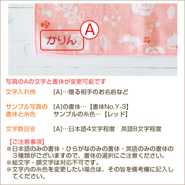 文字入れ内容