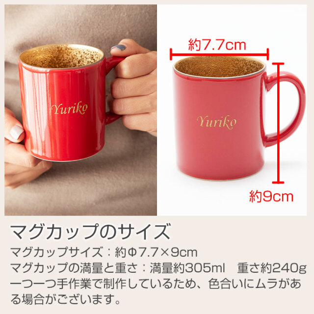 マグカップのサイズ