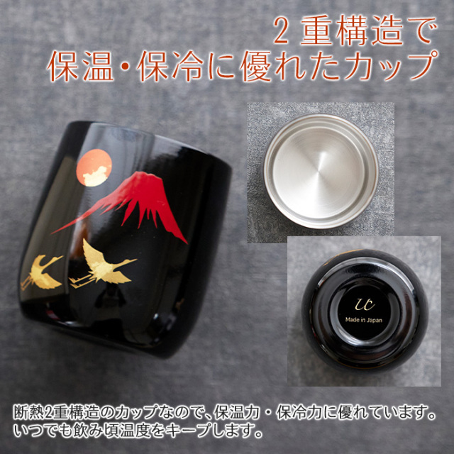 ２重構造で保温･保冷に優れたカップ