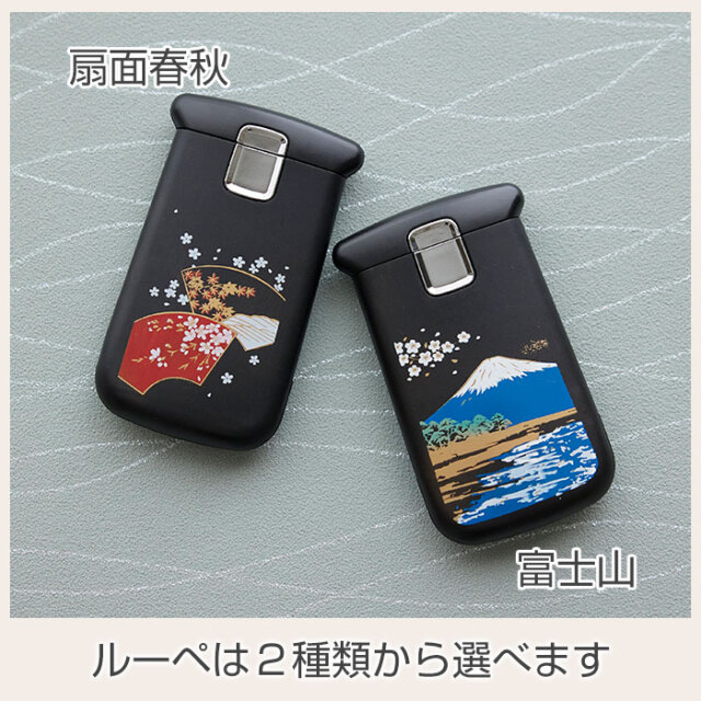 ルーペは２種類から選べます