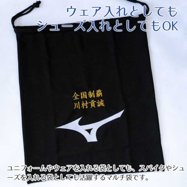 ウェア入れとしてもシューズ入れとしてもOK