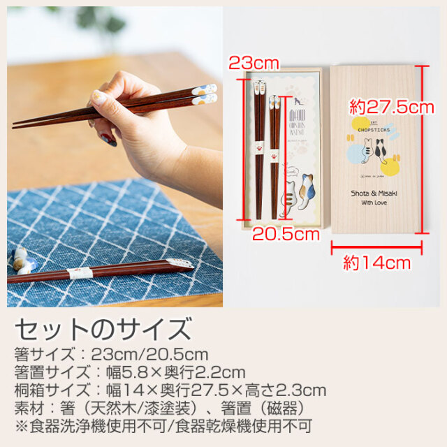 セットのサイズ