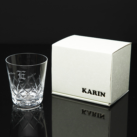 オンザロックグラス イニシャル