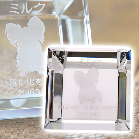 メモリアルクリスタル　スクエア