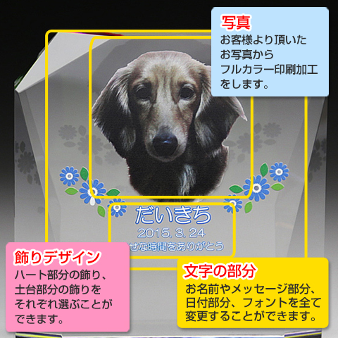 メモリアルクリスタル　モダン　PHOT用