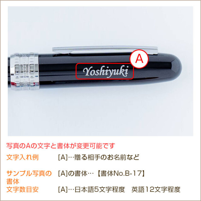 卒業記念品におすすめ]名入れ万年筆 プラチナ プレジール 全4色 UL